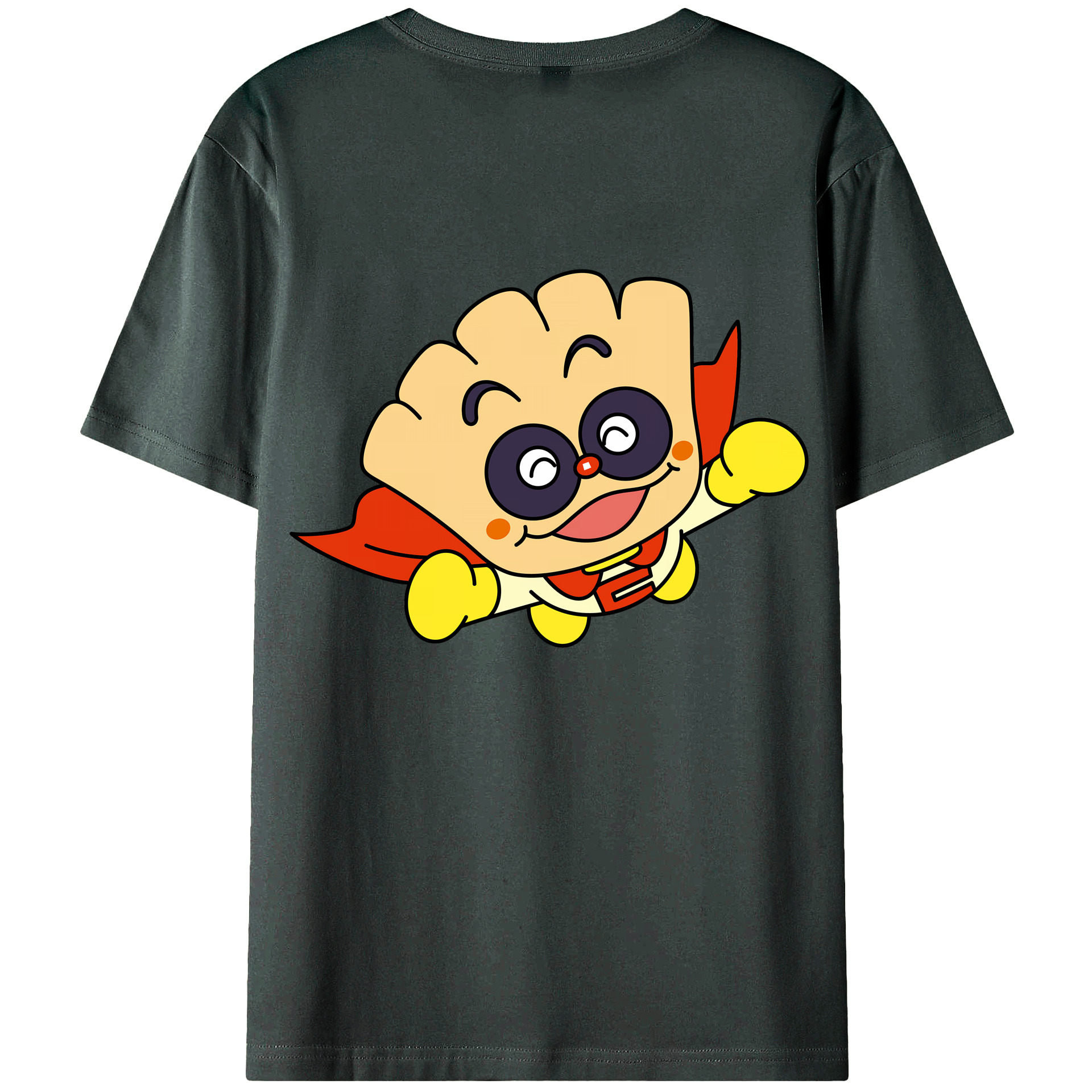 （画像用） アンパンマン Anpanman 綿100％ メンズ半袖Tシャツ（バックプリント） 通気性